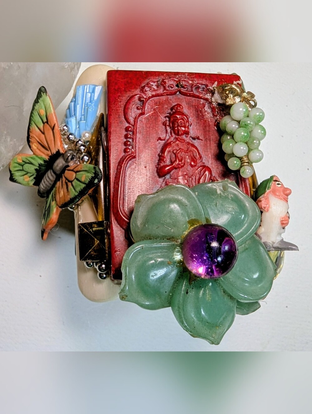 Wendy Gell bracelet Quan Yen butterfly grapes dwarf Jewels